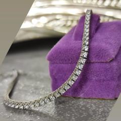 SWAROVSKİ TAŞLI PIRLANTA MONTÜR  SUYOLU Gümüş  Bileklik GÜMÜŞ  BİLEKLİK