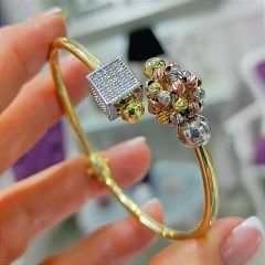 Dorica Model , Altın kaplamalı Gümüş Bilezik