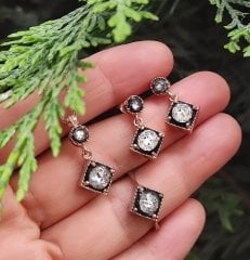 ELMAS İŞÇİLİĞİ, ALTIN KAPLAMALI GÜMÜŞ SET