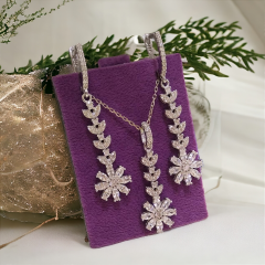 İTHAL TASARIM ALTIN KAPLAMALI GÜMÜŞ SET