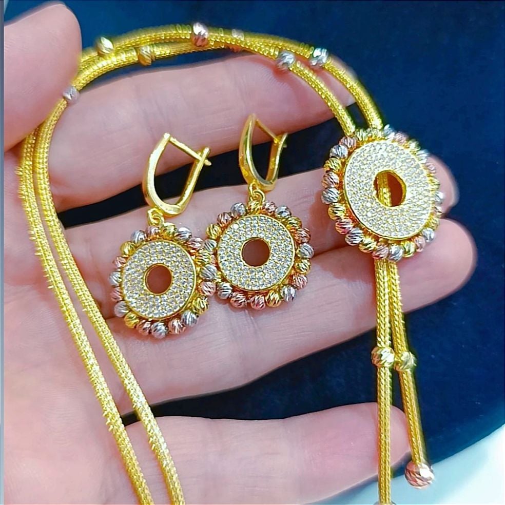 Dorica toplu, Altın kaplamalı Gümüş Set