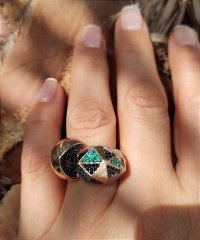 Tasarım Rose İthal Gümüş yüzük