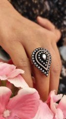 Elmas Monturlu, Altın Kaplamalı Gümüş Damla Set