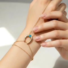 Nazar model, Altın Rose kaplamalı Gümüş Şahmeran