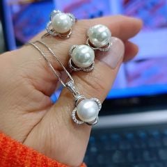 İnci model, Altın kaplamalı İthal Gümüş set