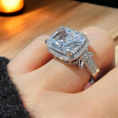 Mazonit Taşlı, İthal Altın Kaplamalı Gümüş Yüzük