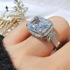 Mazonit Taşlı, İthal Altın Kaplamalı Gümüş Yüzük