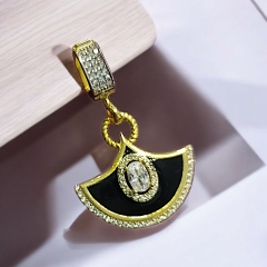 Charm model Altın Kaplamalı Gümüş Uç