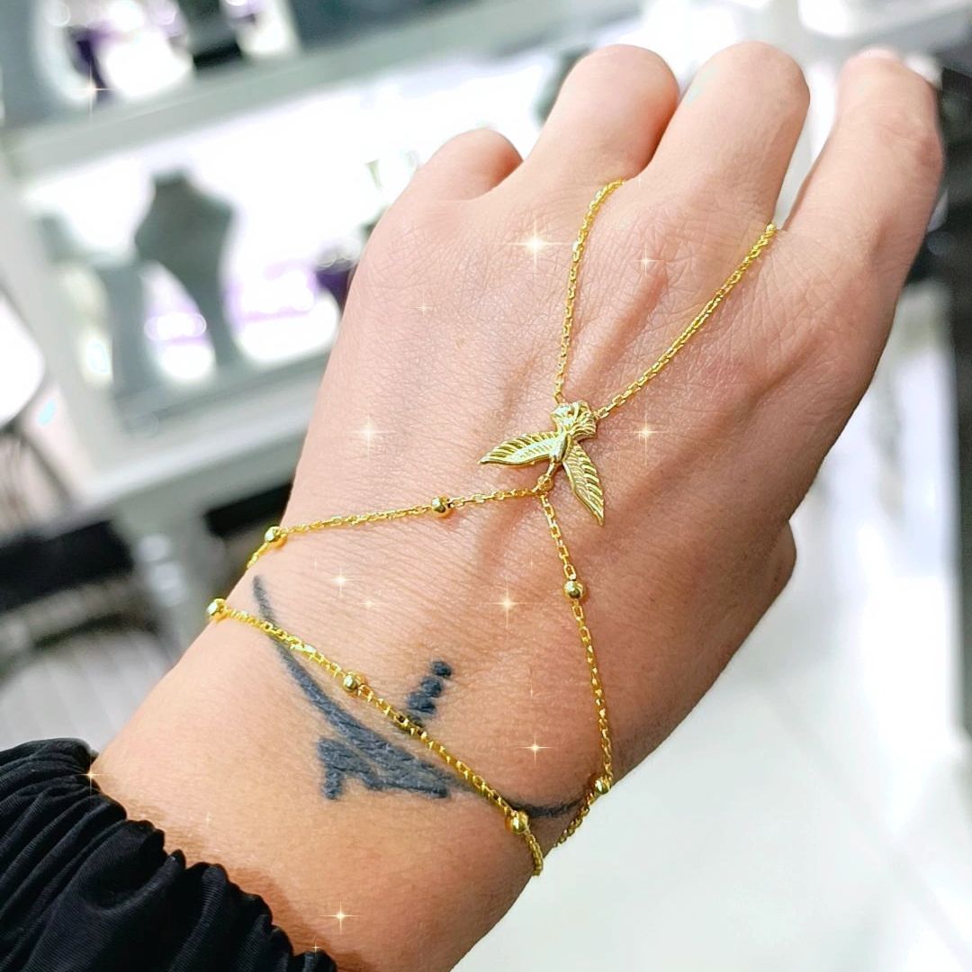 Anka kuşu Gümüş üzerine Altın kaplamalı Şahmeran