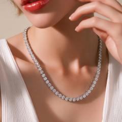 4 mm Swarovski Taşli, Altın Kaplamalı ithal Suyolu Kolye