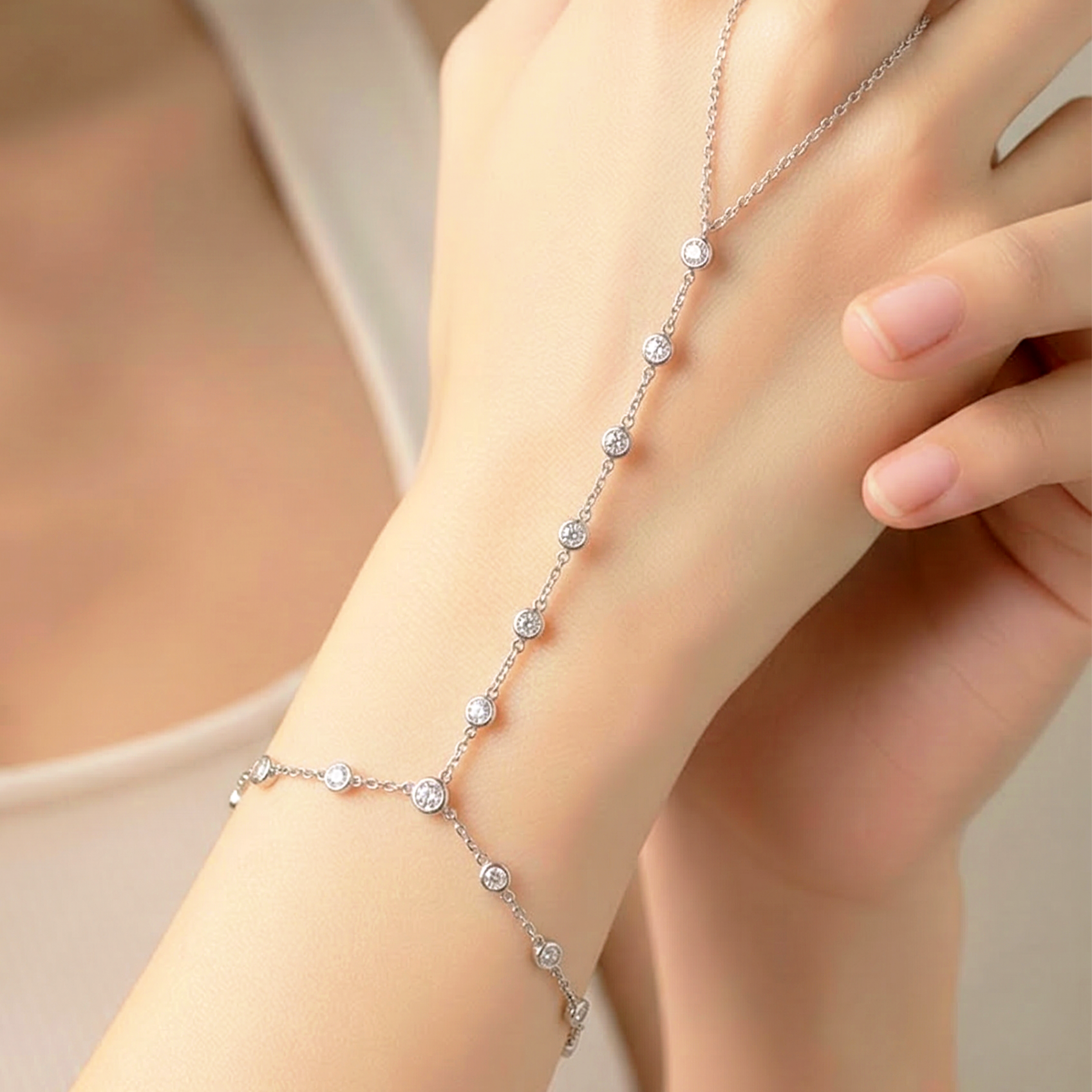 Swarovski Taşlı Altın Rodajlı Gümüş Şahmeran