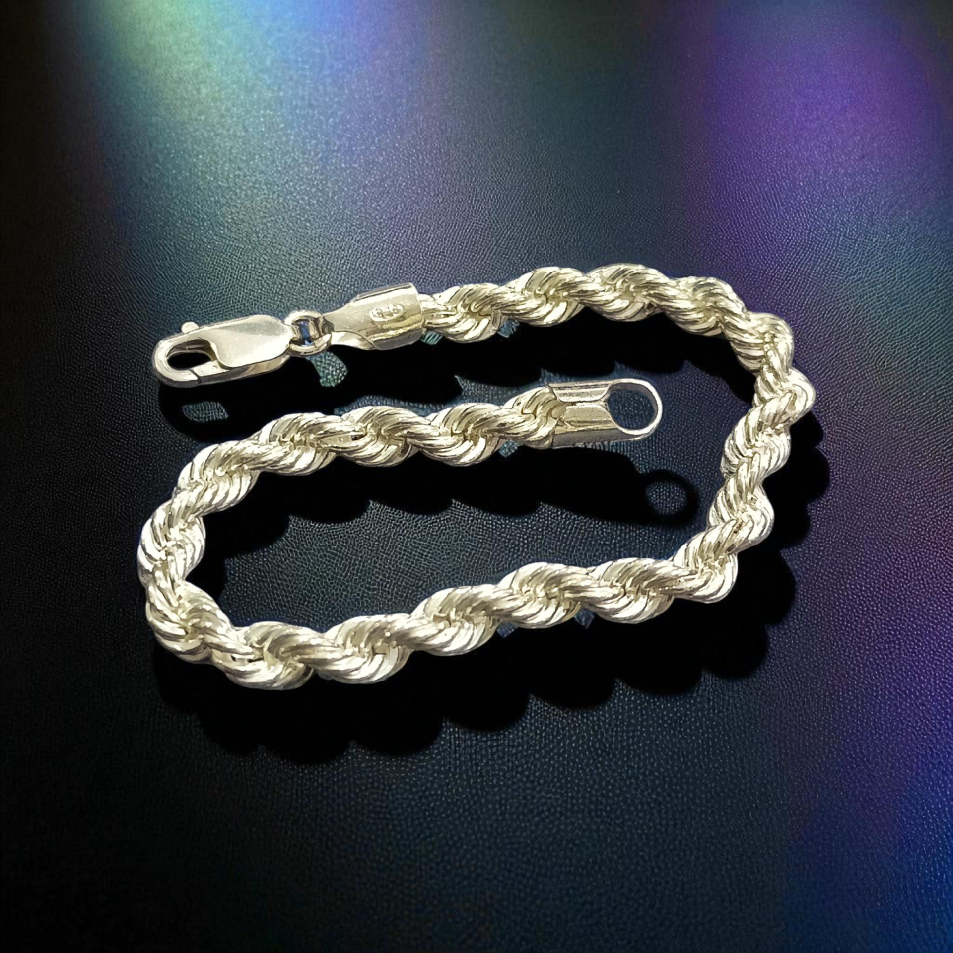 Burgu Model Hasır Gümüş Bileklik