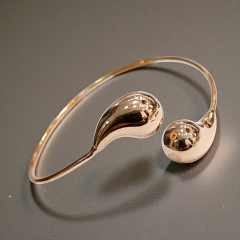 Bottega model Rose Altın Kaplamalı Gümüş Bilezik