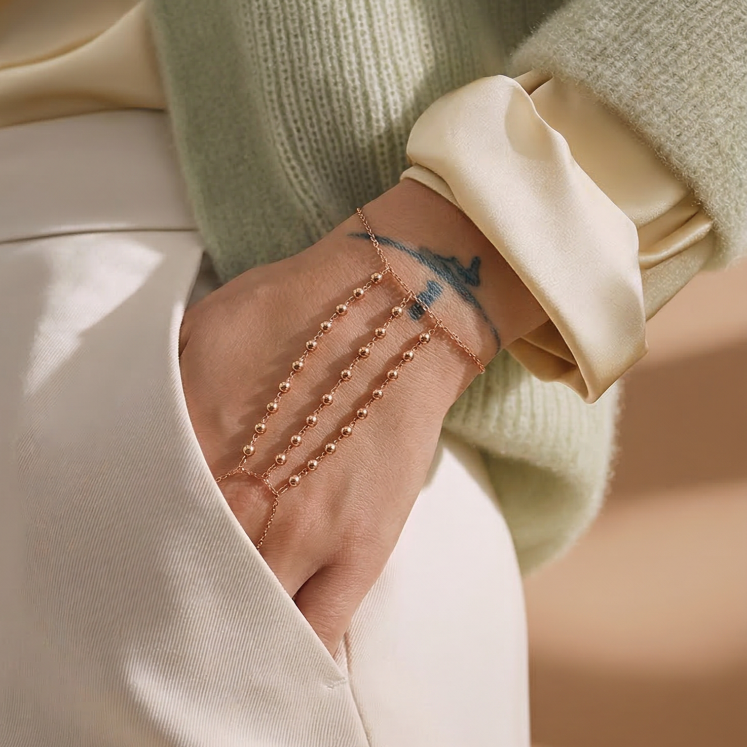 3lu toplu Model Rose Gümüş Şahmeran